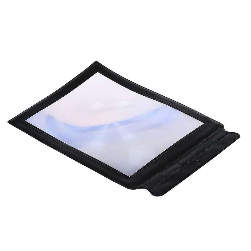 Large Bookmark Magnifier Sheet Magnifying 3x Magnification--used for Reading Small Print Of Newspape