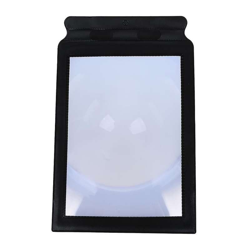 Large Bookmark Magnifier Sheet Magnifying 3x Magnification--used for Reading Small Print Of Newspape