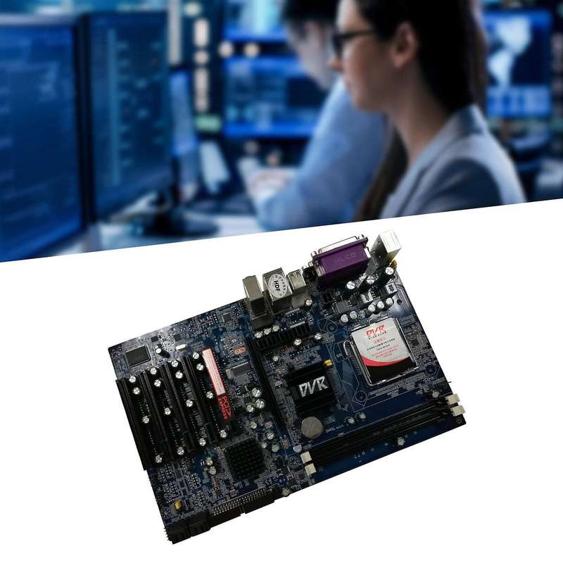 G41 Dvr Security Monitoring Motherboard Lga775 Ddr3 5 Pci Slots