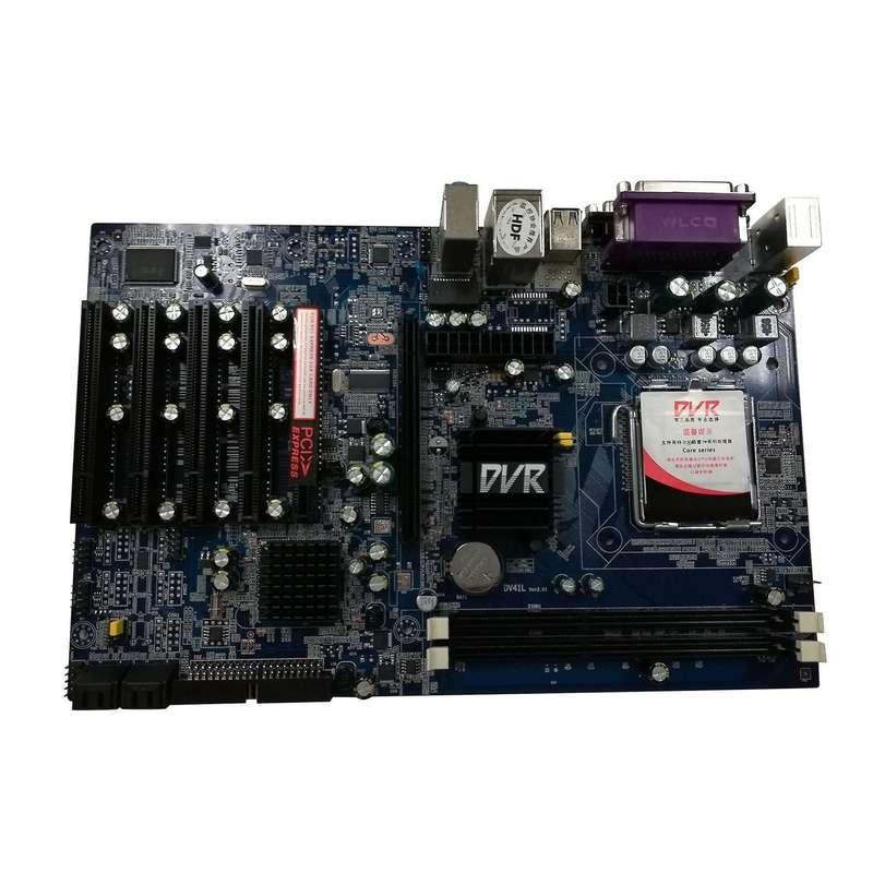 G41 Dvr Security Monitoring Motherboard Lga775 Ddr3 5 Pci Slots