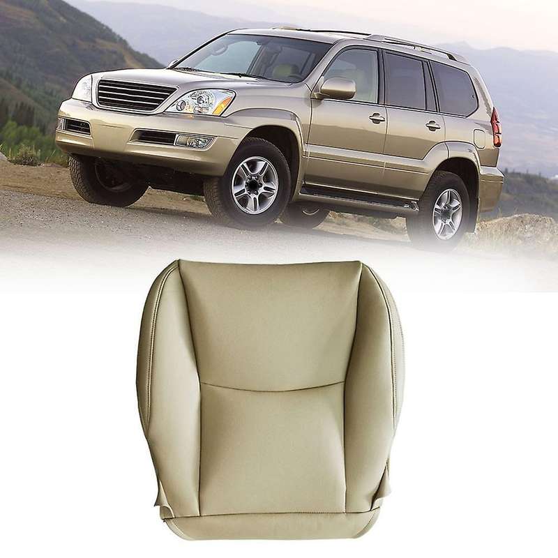 2x Driver Side Bottom Car Seats Cover Interior Seats Mat Beige