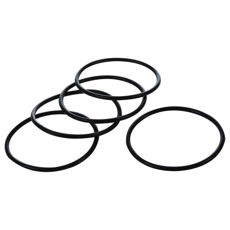 5pcs 66mm X 60mm X 3mm Mechanical Black O Ring Oil Seal Gaskets