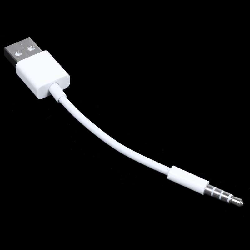 3.5mm 1/8 4 Pole Car Aux Audio Cord Cable Record Headphone Red