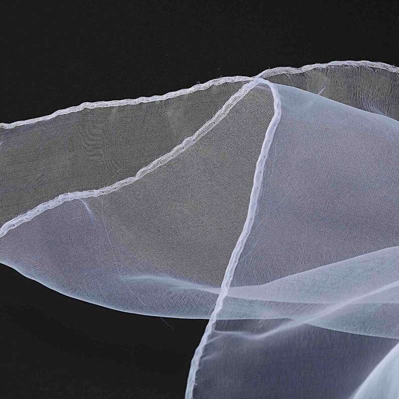 Plain Chiffon Neck Scarf Head Scarves 70 Cm X 70cm (yellow)