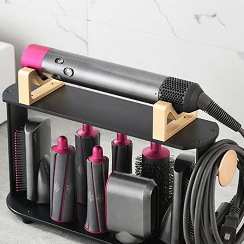 Adapt to for Dyson Curling Iron Storage Rack Vertical Punch-free