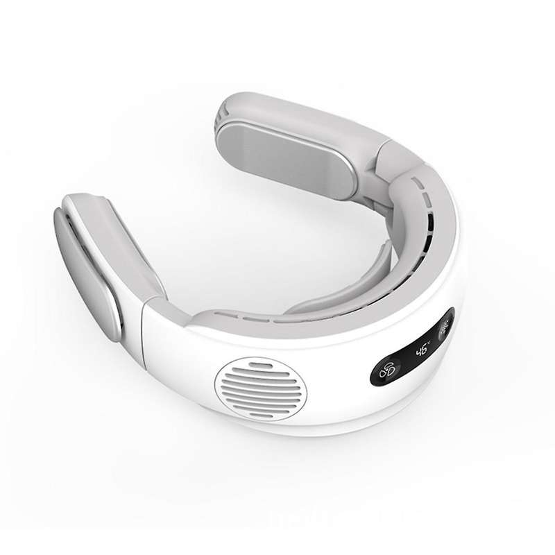Outdoor Wearable Foldable Bladeless Neck Cooling Fan 5000mah Battery