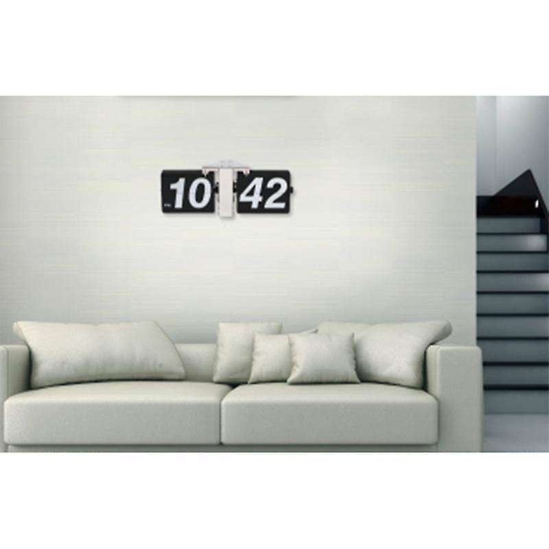 Big Character Automatic Flip Clock Home Office Furnishings Clock