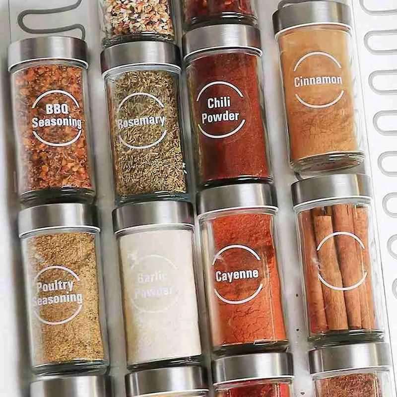 144pcs Kitchen Jars Bottle Container Label Food Label 8 Sheets