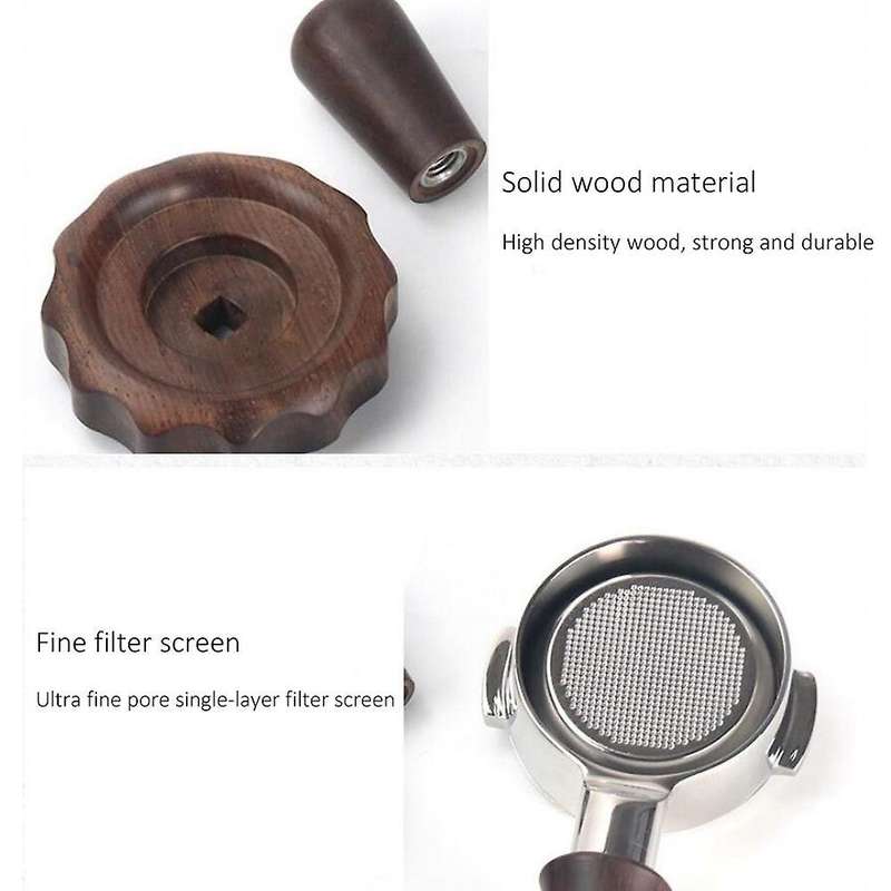 For Expobar E61/rocket Coffee Machine Solid Bottomless Portafilter