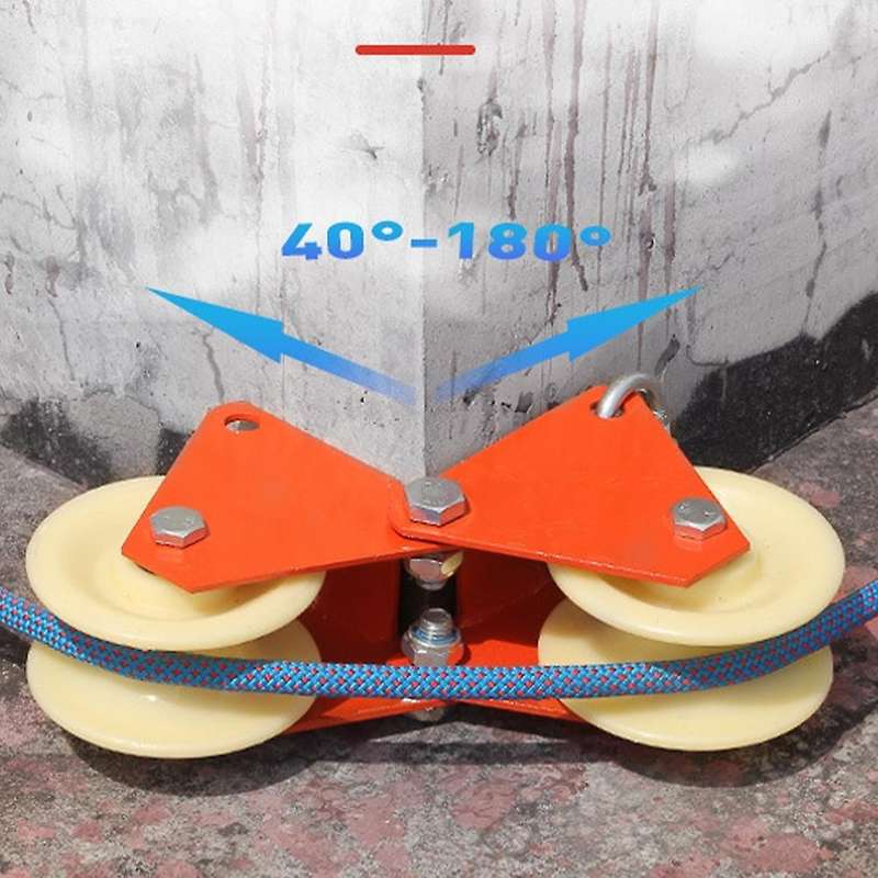 Rock Climbing Rope Edge Protector Rolling Rope Anchor Guard Roller