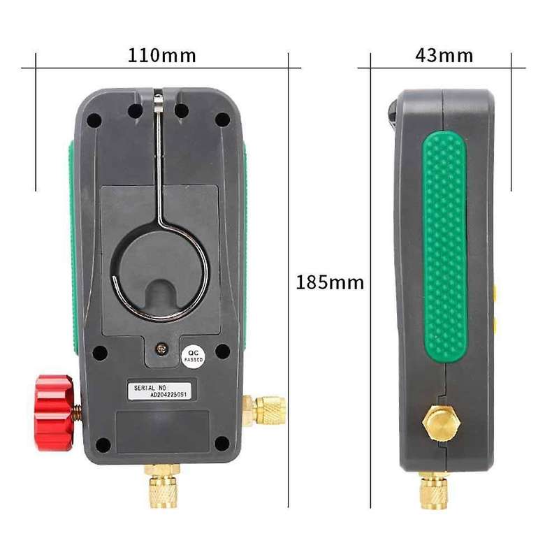 Duoyi Dy518 Digital Refrigeration Pressure Gauge Air Conditioning