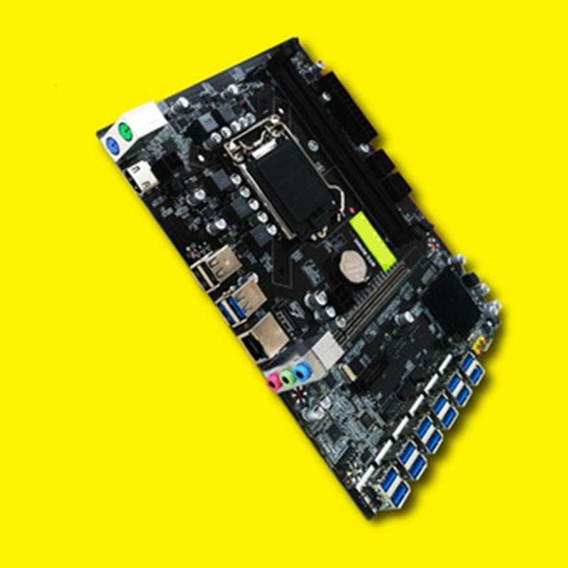 B250 Btc Mining Machine Motherboard Atx Lga1151 12 Graph Card Slot