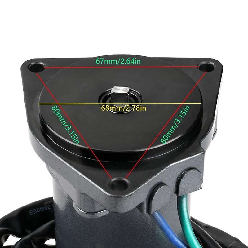 Outboard Tilt Trim Motor Fit for Yamaha Outboard 2 Stroke 50hp-90hp