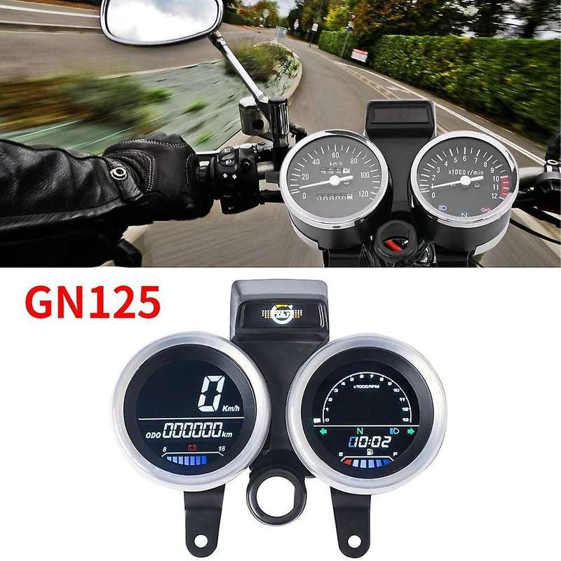 Digital Meter Assembly for Suzuki Gn 125 Speedometer Odometer Gauge