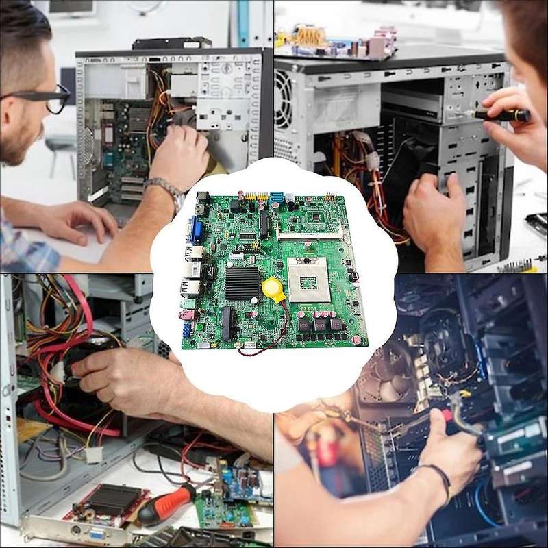 Hm55 Computer Motherboard for Intel Generation Core I7/i5/i3 Cpu Ddr3