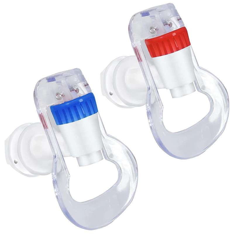 Water Dispenser Faucet - Cold and Hot Water Spigot Blue and Red Pack