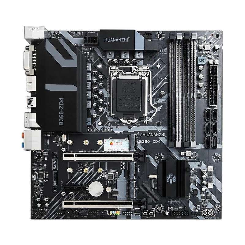 Huananzhi B360-zd4 Motherboard Pcie 3.0 Interface for Btc Miner