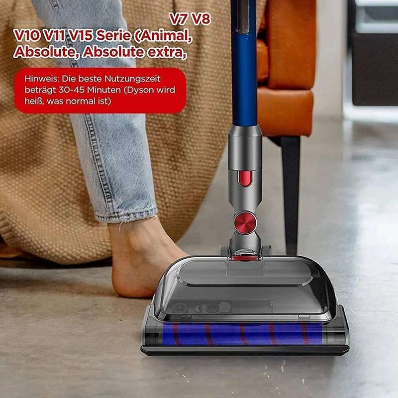 Suction Electric Mop with Lock & Mop for Dyson V15 V11 V10 V8 V7