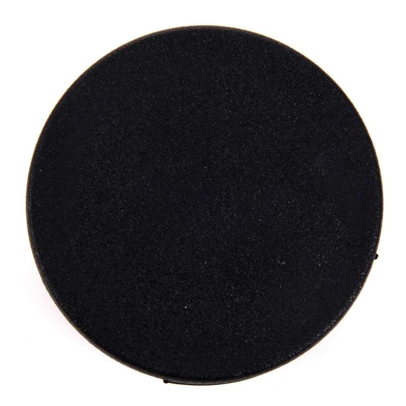 4 Pcs Black Plastic 40mm Dia Round Tubing Tube Insert Caps Covers