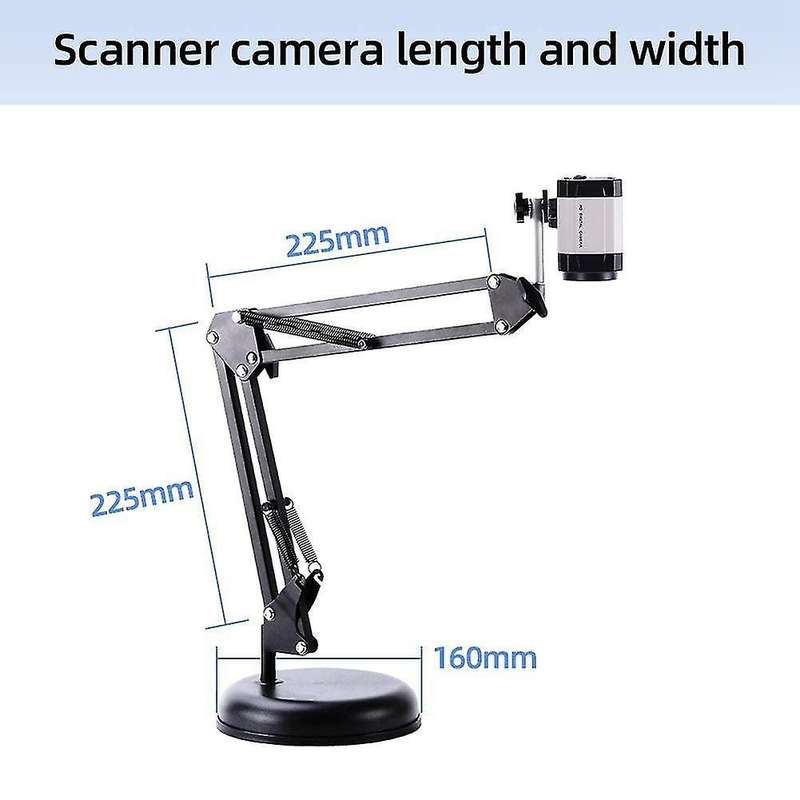 8mp Camera for Teachers,4k Hd Usb Scanner, Ocr for Distance Education