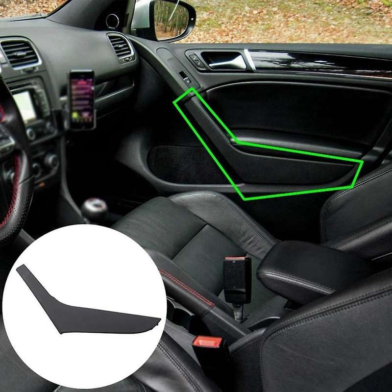 Car Interior Door Armrest Handle Strips Cover Replacement for Golf 6