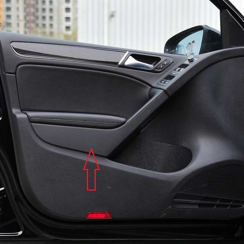 Car Interior Door Armrest Handle Strips Cover Replacement for Golf 6