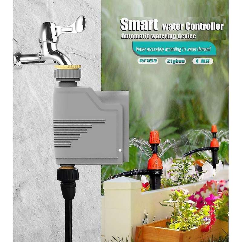 Wifi-rf433 Tuya Wifi Watering Timer Smart Sprinkler,timer+gateway