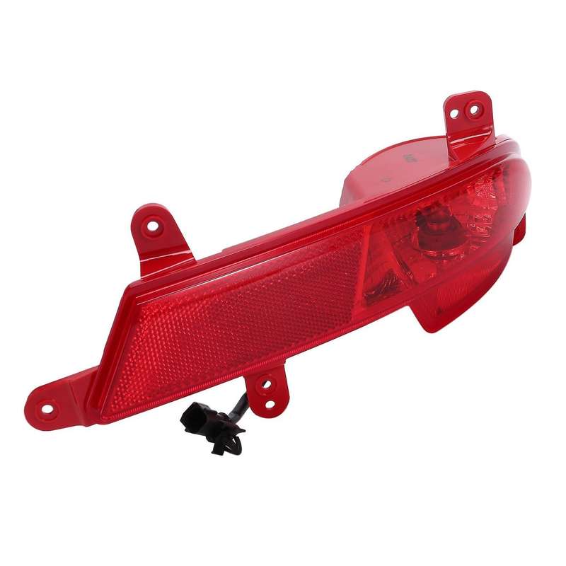 Rear Right Bumper Fog Light Brake Light Warning Lamp Reflector