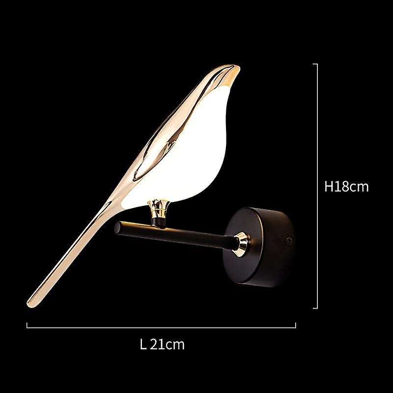 Postmodern Wall Lamps Hallway Stairs Sconce Bedroom Magpie Light,a