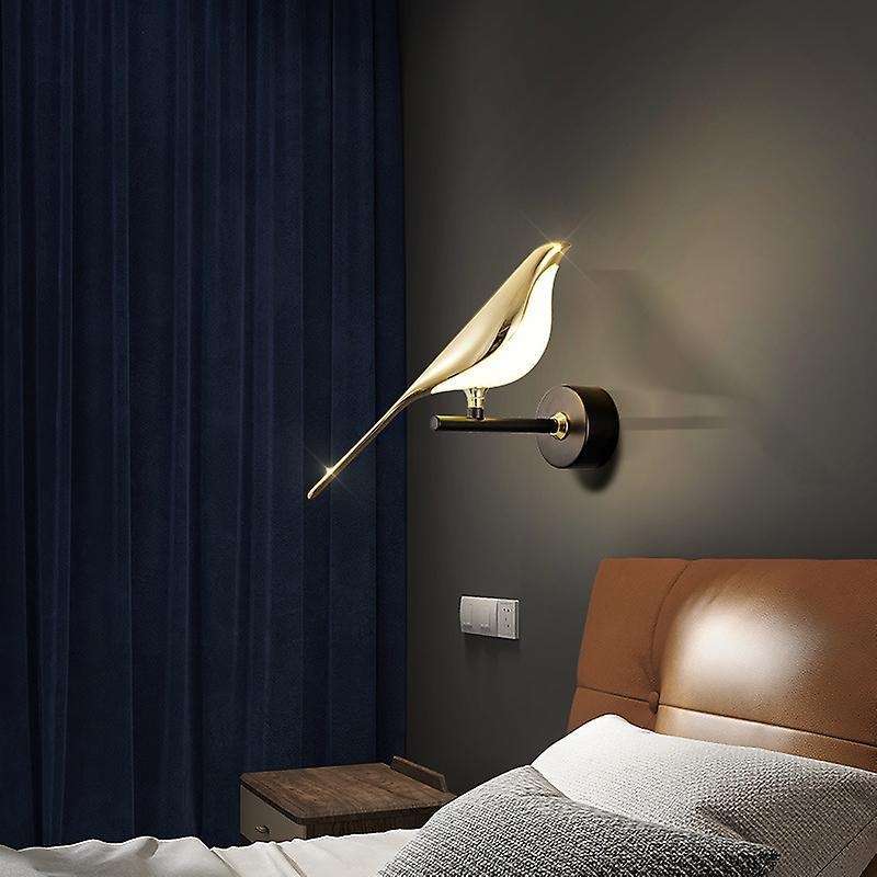 Postmodern Wall Lamps Hallway Stairs Sconce Bedroom Magpie Light,a