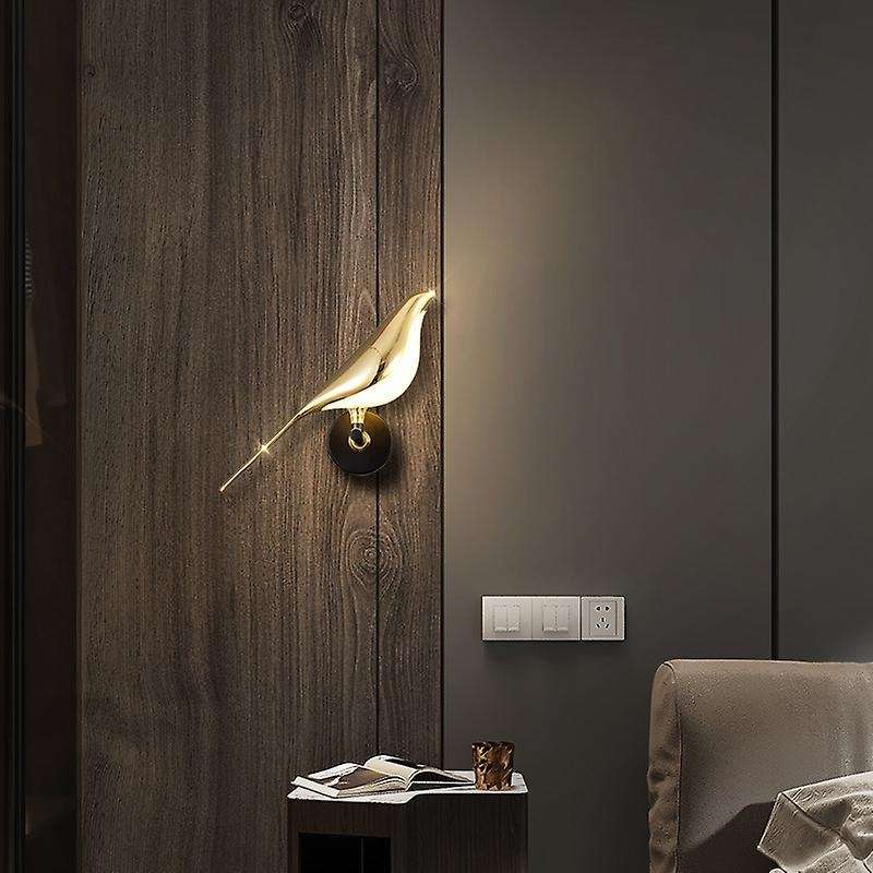 Postmodern Wall Lamps Hallway Stairs Sconce Bedroom Magpie Light,a