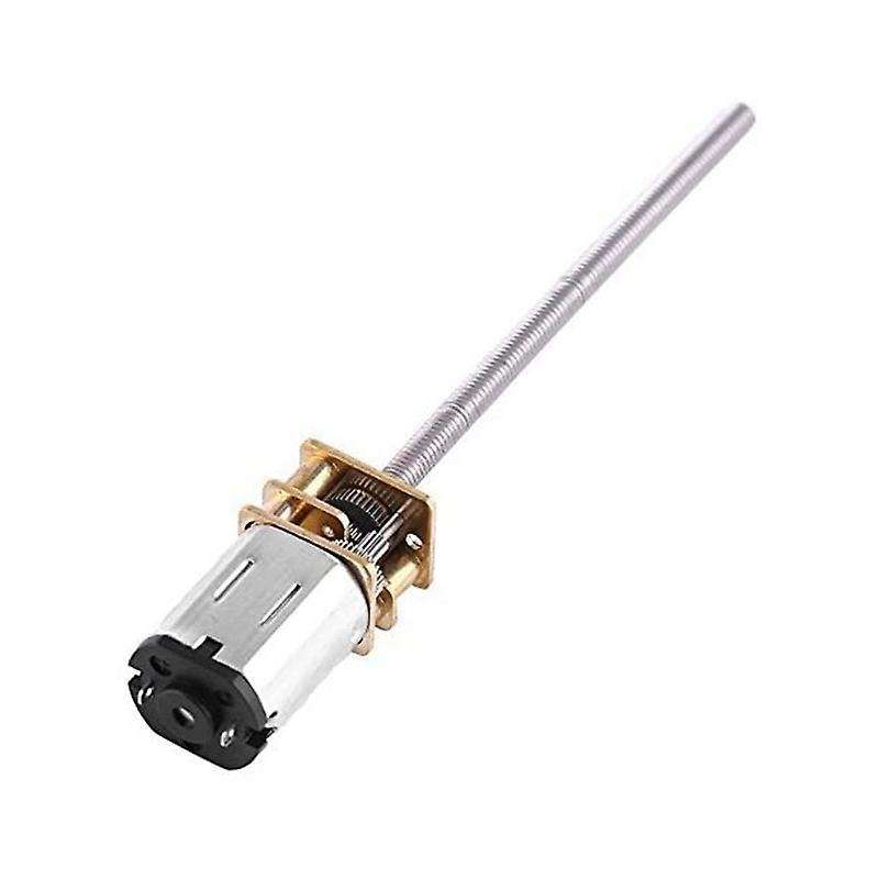 Dc 6v Gear Motor with M3x55mm Lead Screw Thread Output Shaft-6v 30rpm