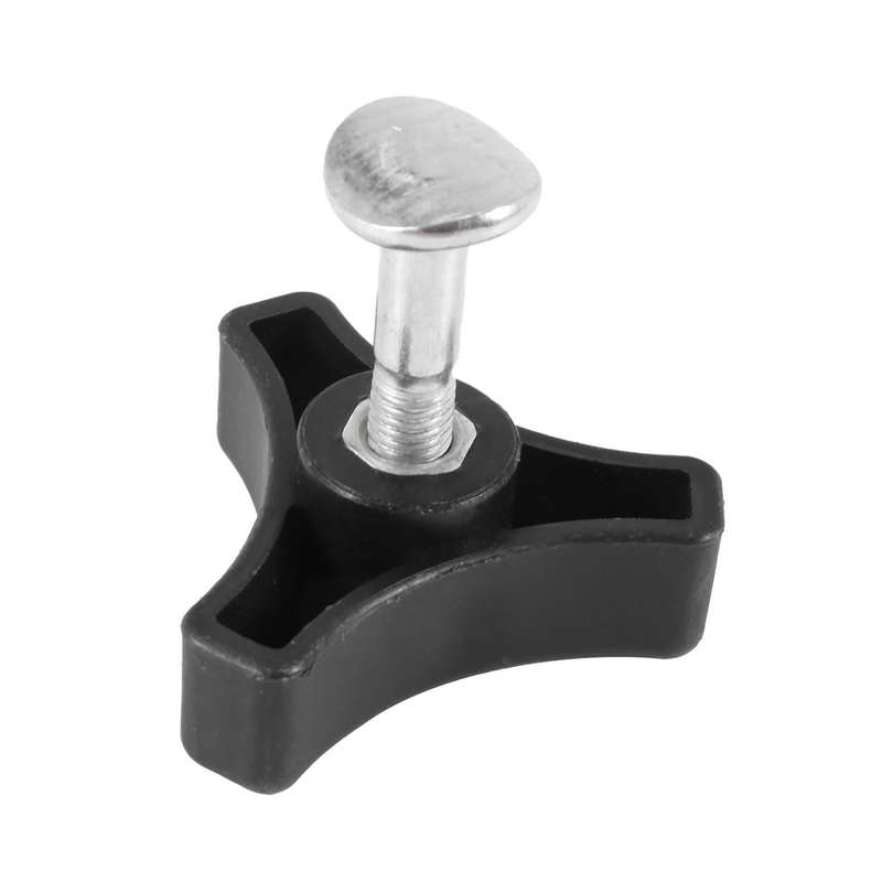 2x Black Plastic Handle Knob Nut Screw for Honda Lawn Mower Machine
