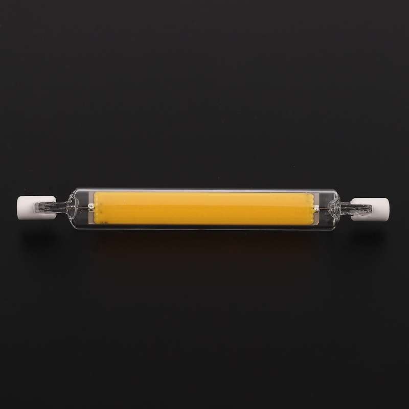 Dimmable R7s Led Cob 10w 118mm Led Light-warm White Light 220v