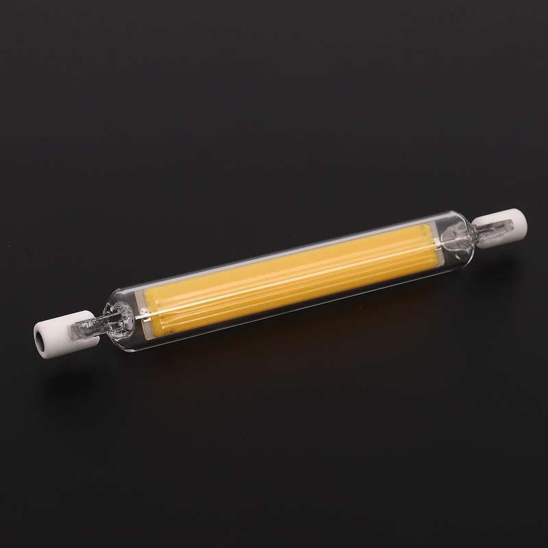 Dimmable R7s Led Cob 10w 118mm Led Light-warm White Light 220v