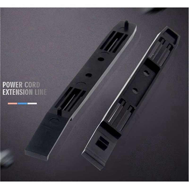 4 Pairs Hard Drive Rails Chassis Cage Accessories Plastic Rails
