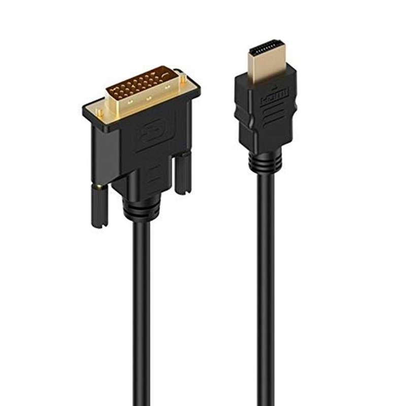 1.5m Hdmi to Dvi Adapter Video Cable Computer to Tv Two-way Mutual