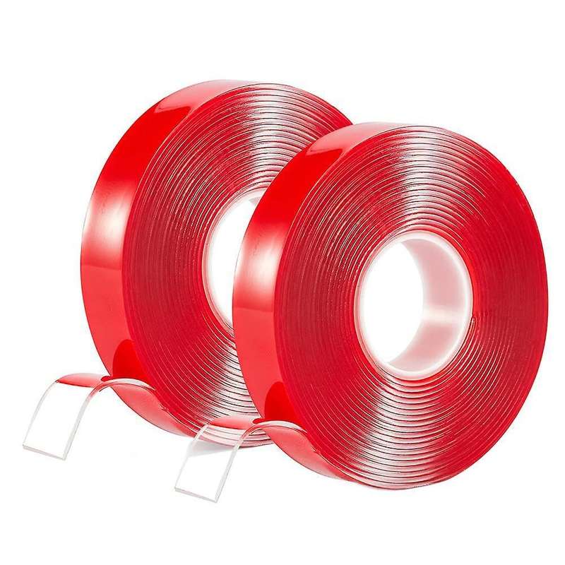 2 Pcs Heavy Duty Strong Adhesive Grip Tape No Trace Mounting Tape