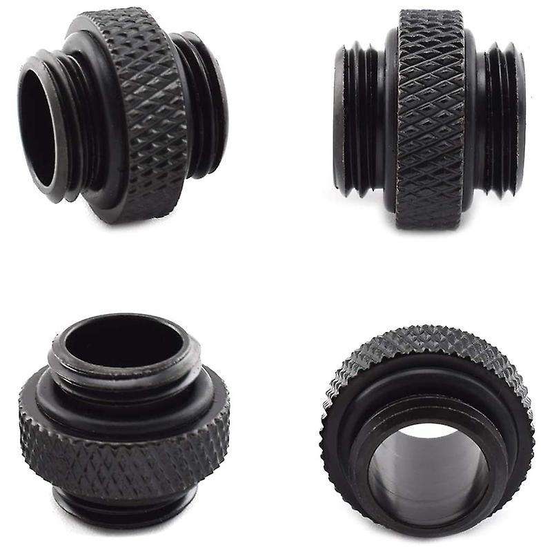4-pack G1/4 Inch 5mm Male to Male Connector with Sealed O-ring