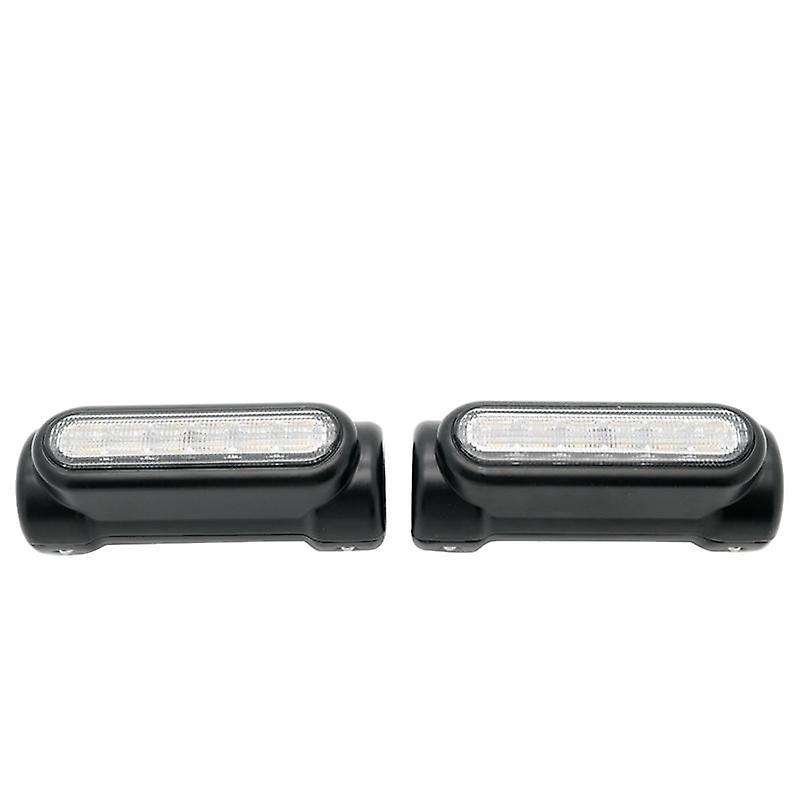 3x Motorcycle Led Driving Light/turn Signal Light for Harley(black)