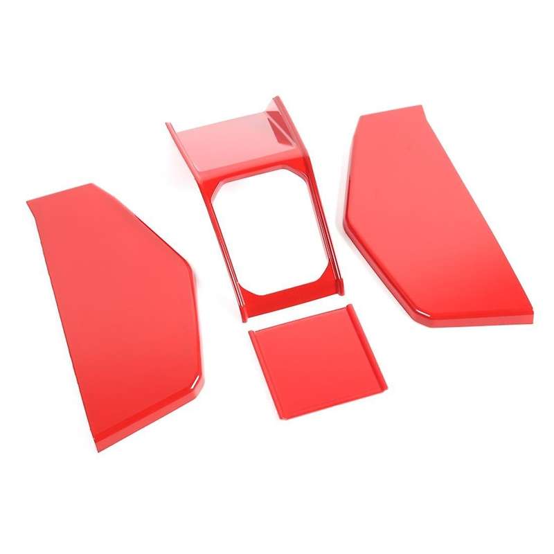 Car Gear Shift Panel Cover for Suzuki Jimny 2019-2022, Red