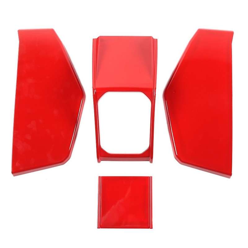 Car Gear Shift Panel Cover for Suzuki Jimny 2019-2022, Red