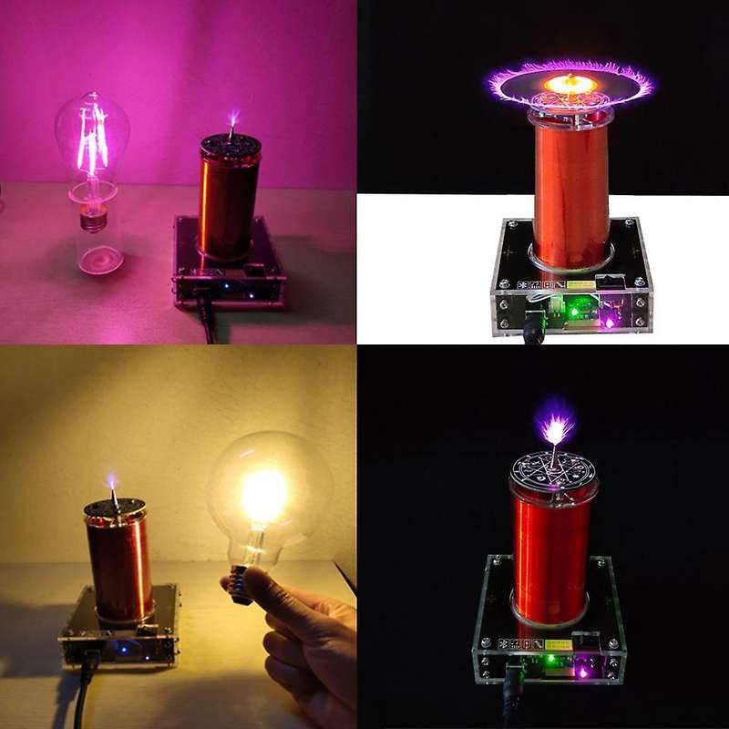 Bluetooth Music Tesla Coil Pllsstc Speaker Arc Generator Us Plug