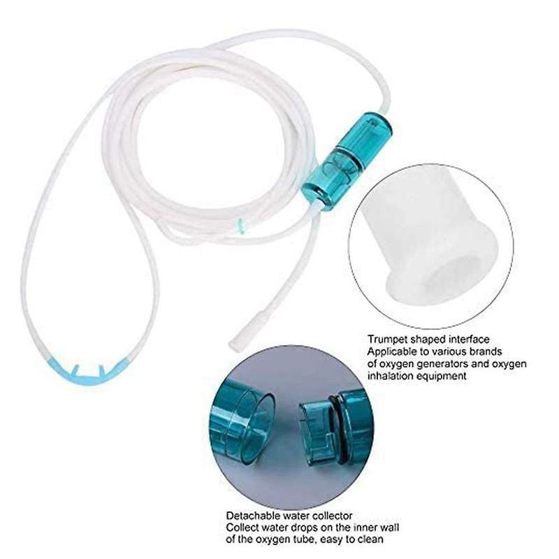 Oxygen Tube, Made Of Elastic Silicone Material, Nasal Oxygen Cannula