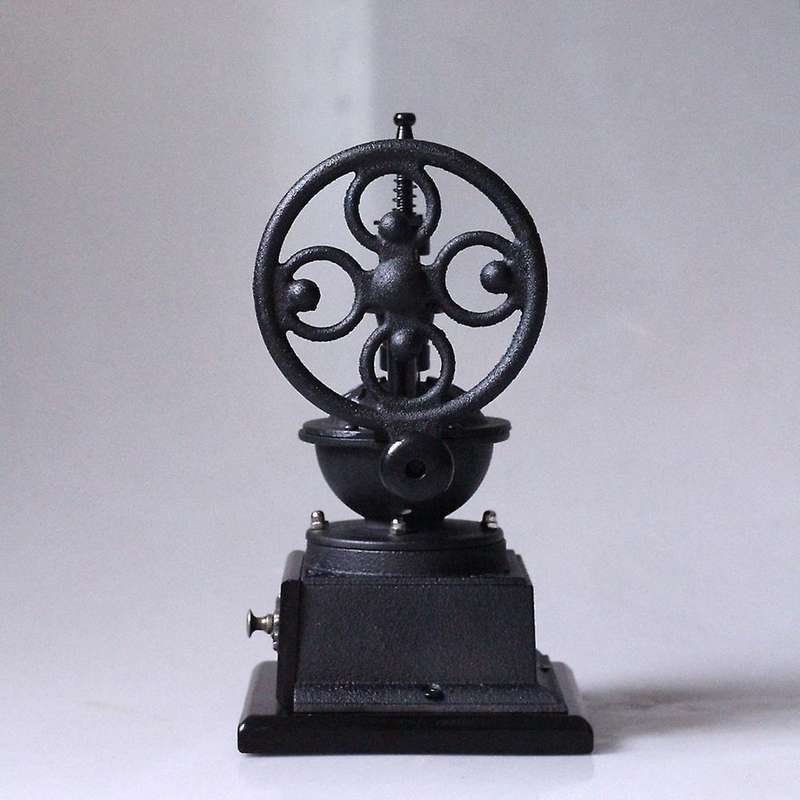 Retro Ferris Wheel Italian Hand Coffee Bean Flavor Grinder Manual