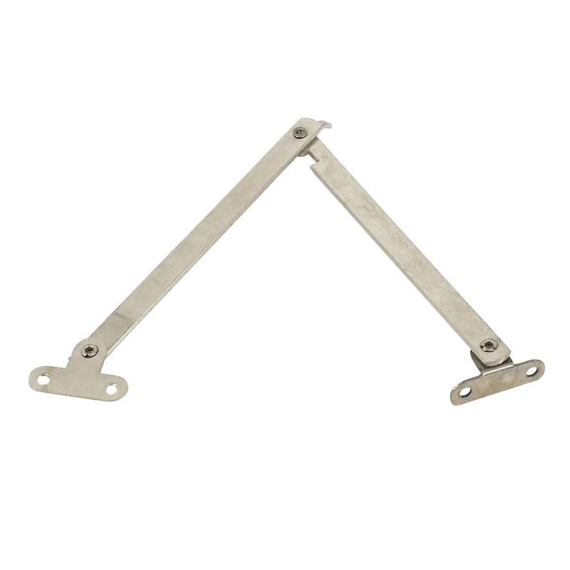 2x Furniture Cupboard Door Front Desk Foldable Lid Support Hinge Stay