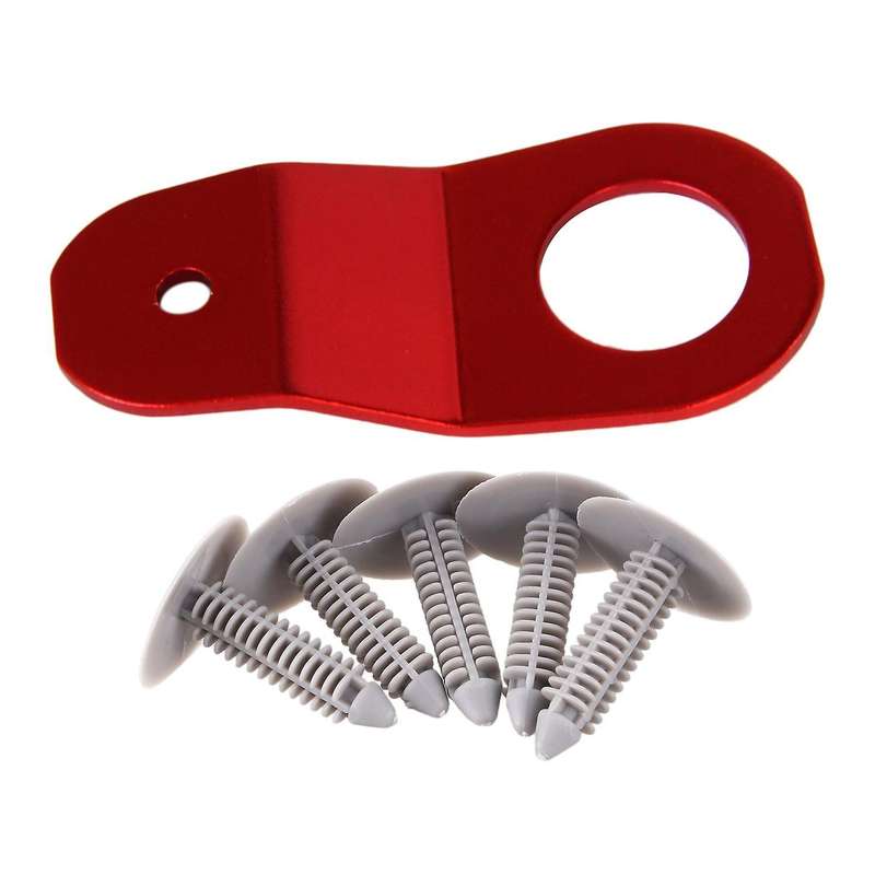 Aluminum Radiator Stay Bracket for Honda Civic Ek 96-00 (red)