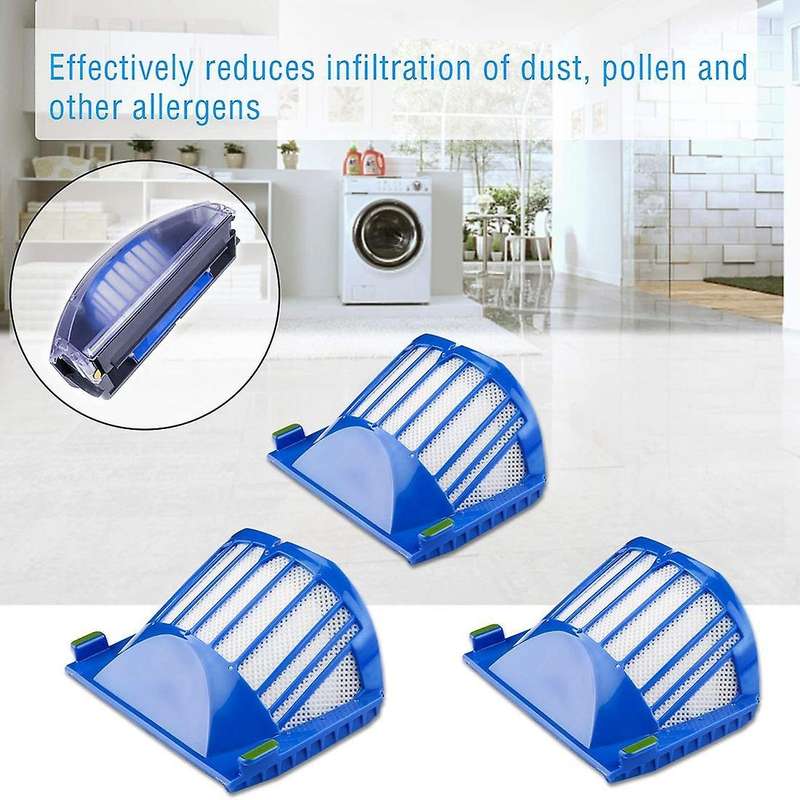 Replacement Filters Kit Suitable for Irobot Roomba 600 Series 620 630