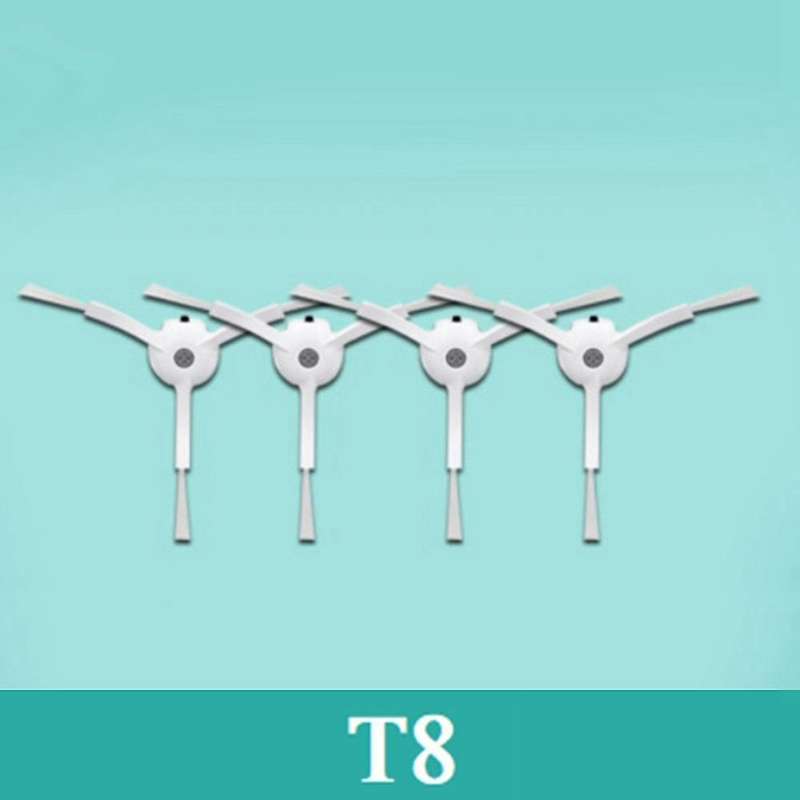 5pcs Side Brush for Xiaomi Roborock T8 Robot Spare Floor Cleaning