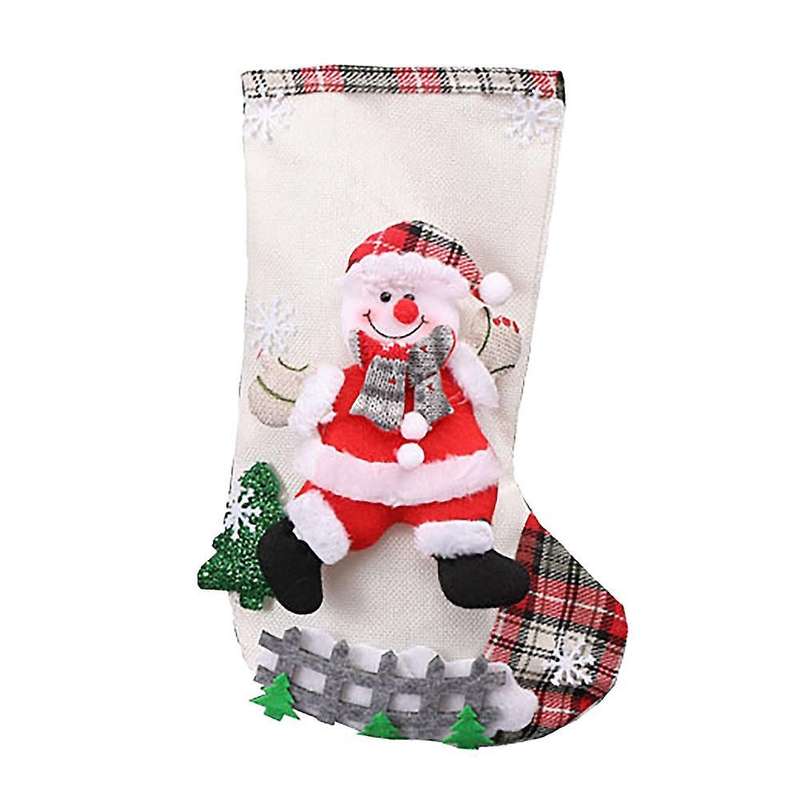 Christmas Stockings, Small Boots Gift Bags Ornaments Party Home, B